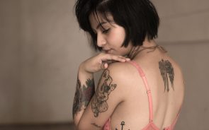 Woman tattoos