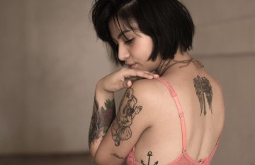 Woman tattoos